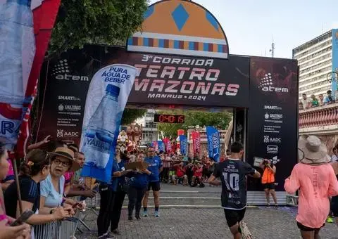 Inscrições abertas para a Corrida do Teatro Amazonas em Manaus