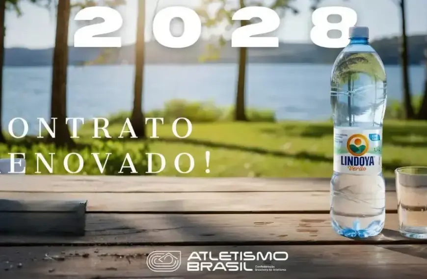 Lindoya Verão e CBAt renovam parceria até 2028 focando em sustentabilidade