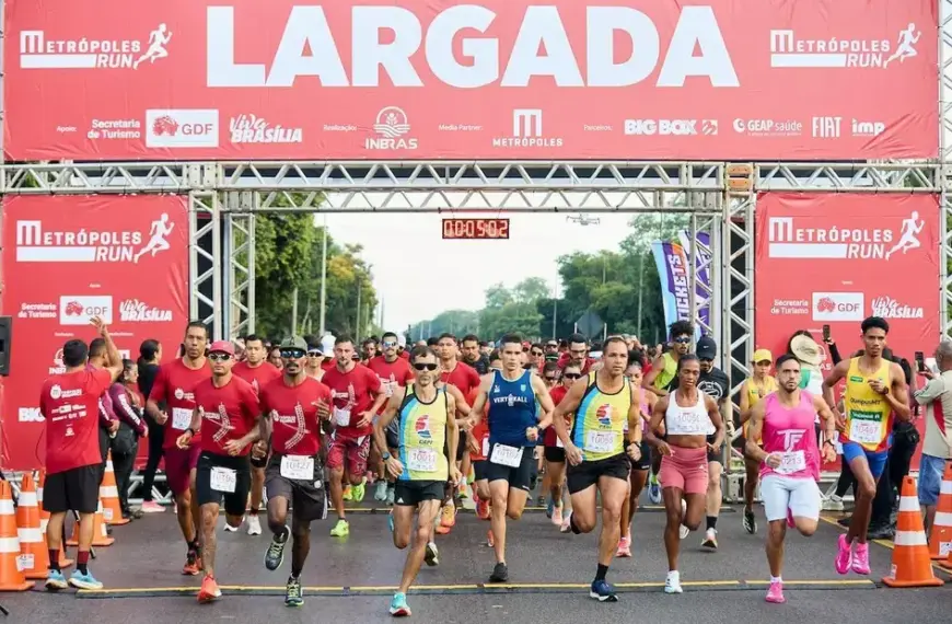 Metrópoles Run: A corrida que agitou Brasília e reuniu atletas de todo o Brasil