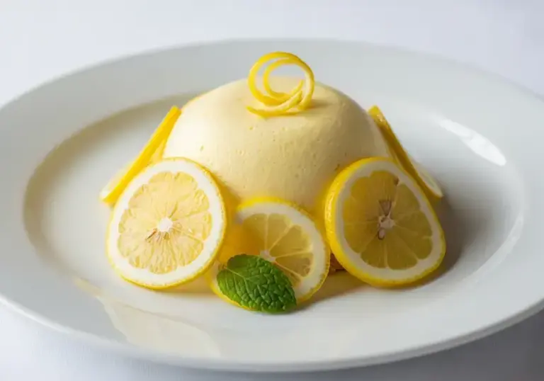 Mousse de limão fit com whey