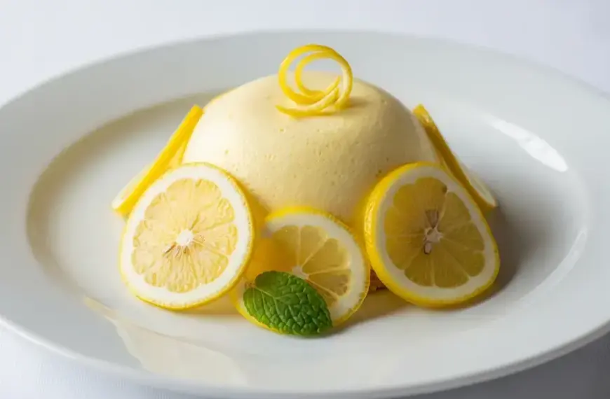 Mousse de limão fit com whey