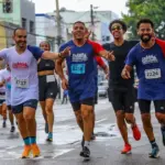 Netos do Sargento Gonzaguinha fazem estreia na corrida em homenagem ao avô