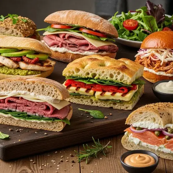 Sanduíches Proteicos para um Lanche Anabólico