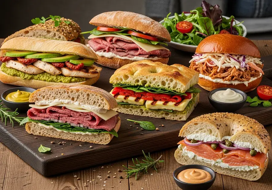 Sanduíches Proteicos para um Lanche Anabólico