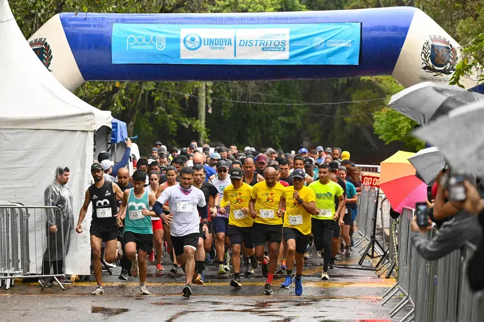 Campinas se destaca com 53 provas de corrida em 2026