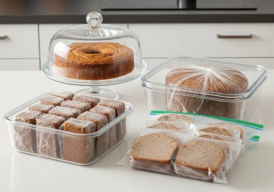 Como armazenar bolos integrais corretamente