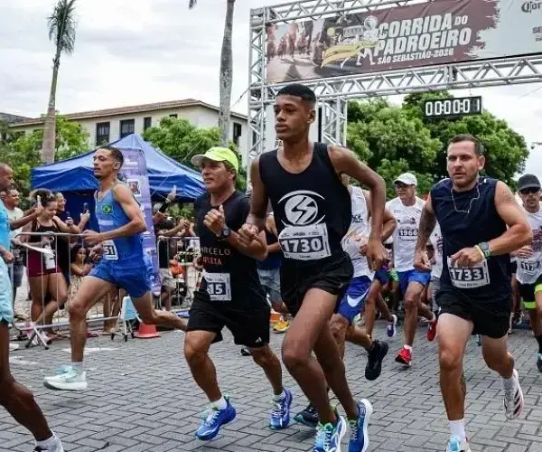 Corrida do Padroeiro de São Sebastião 2026 reúne mil atletas