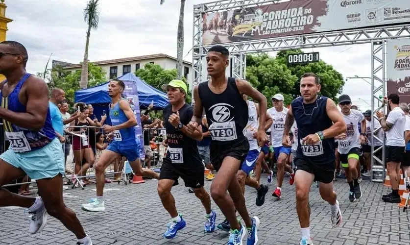 Corrida do Padroeiro de São Sebastião 2026 reúne mil atletas