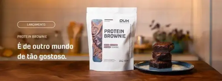 DUX Human Health Lança Protein Brownie: Sabor e Nutrição em Um Só Produto