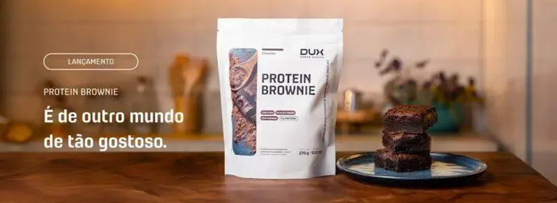 DUX Human Health Lança Protein Brownie: Sabor e Nutrição em Um Só Produto