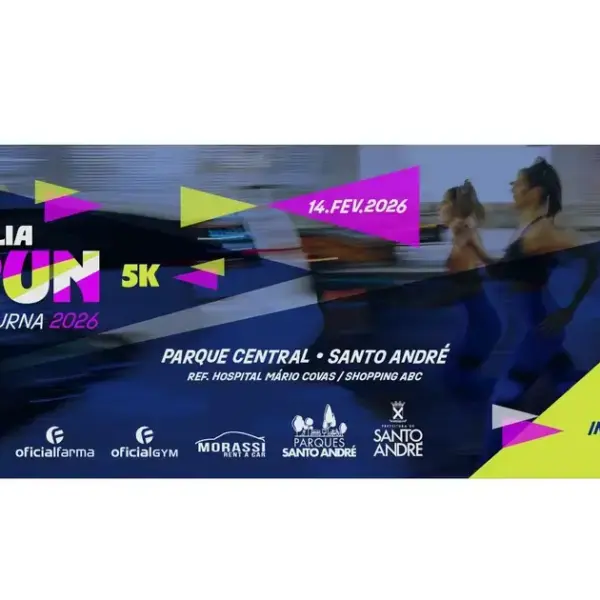Folia Run 5K: Corrida Noturna e Ação Solidária em Santo André