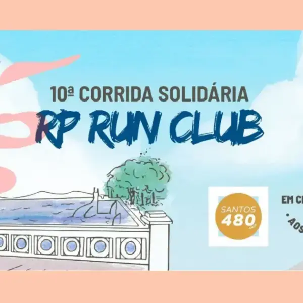 Participe da 10ª Corrida Solidária RP Run Club em Santos