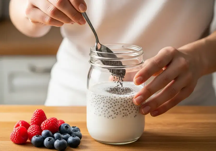 Passo a passo: como fazer pudim de chia cremoso Passo a passo: como fazer pudim de chia cremoso