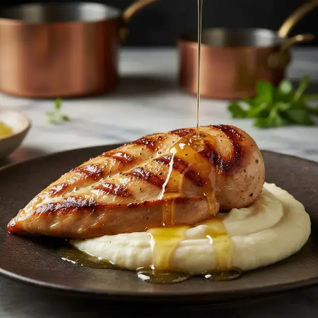 Dicas para deixar o purê cremoso e o frango suculento Dicas para deixar o purê cremoso e o frango suculento