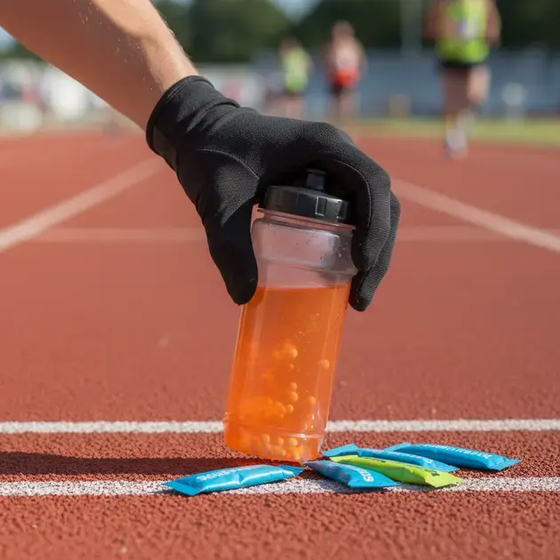 Hidratação e reposição de eletrólitos durante a corrida