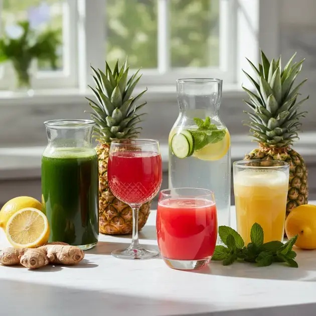 Receitas de detox rápidas e fáceis para desinchar a barriga