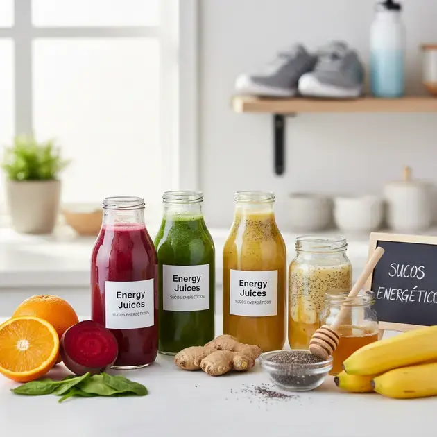 Sucos Energéticos para Antes do Treino
