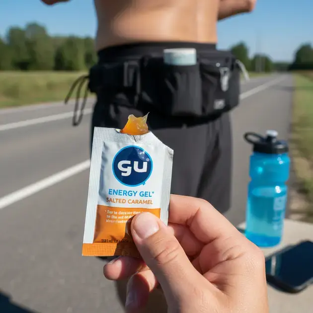 Carboidratos e géis: escolha para treinos longos