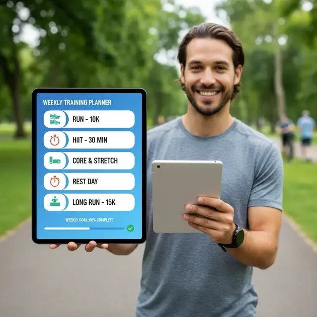 Plano prático de treino semanal para correr sem dores nas costas