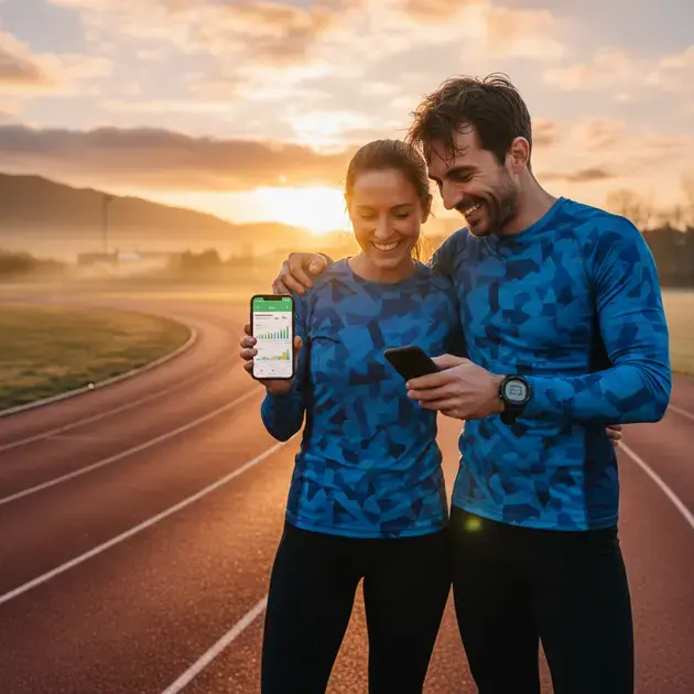 Transformando contatos em parcerias de treino e metas compartilhadas