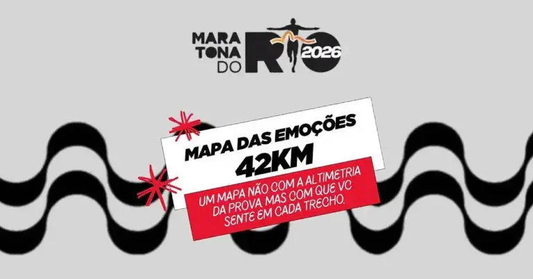 Mapa das emoções na Maratona do Rio 2026: como gerir os 42km