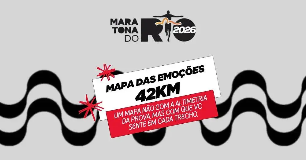 Mapa das emoções na Maratona do Rio 2026: como gerir os 42km