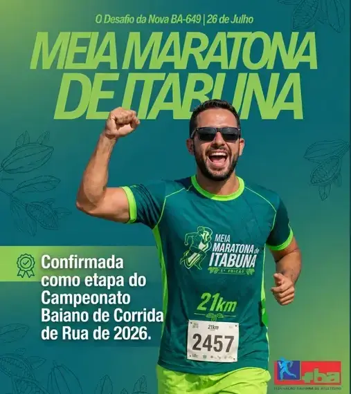 Meia Maratona de Itabuna entra no calendário da FBA e será em 26/07