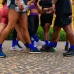 Meias viram 'Tinder' em corridas: cores sinalizam status amoroso