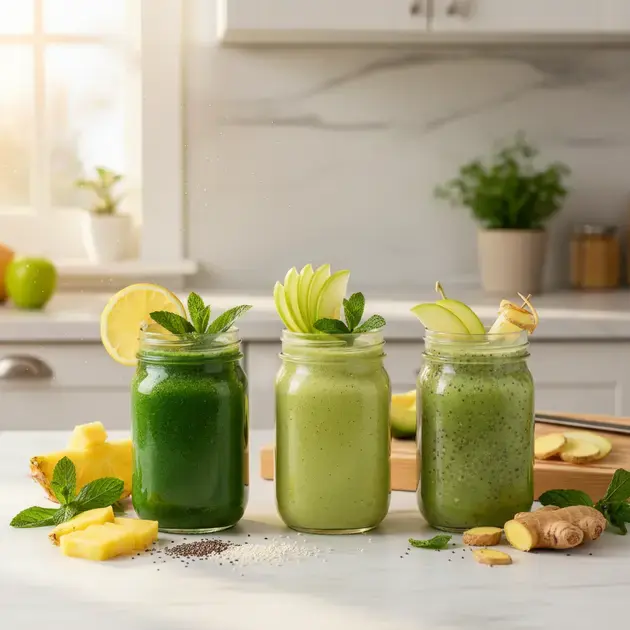 Receitas rápidas de smoothies verdes imunidade Receitas rápidas de smoothies verdes imunidade