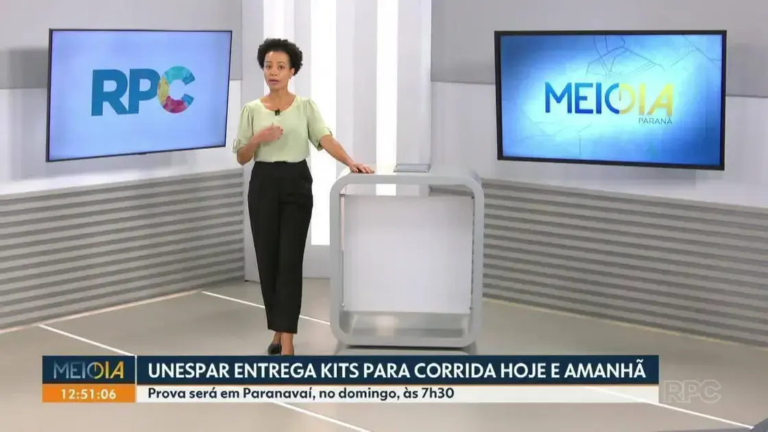 Retirada de kits da Corrida da Unespar em Paranavaí: quinta e sexta