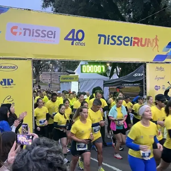 Nissei Run reúne mais de 3 mil corredores em Curitiba e celebra 40 anos