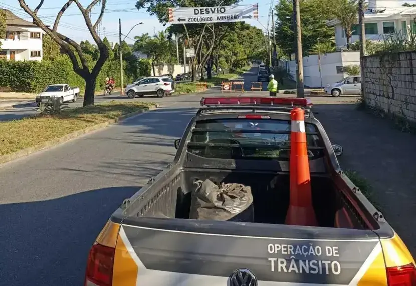 Operação de trânsito e transporte para corrida na Orla da Pampulha