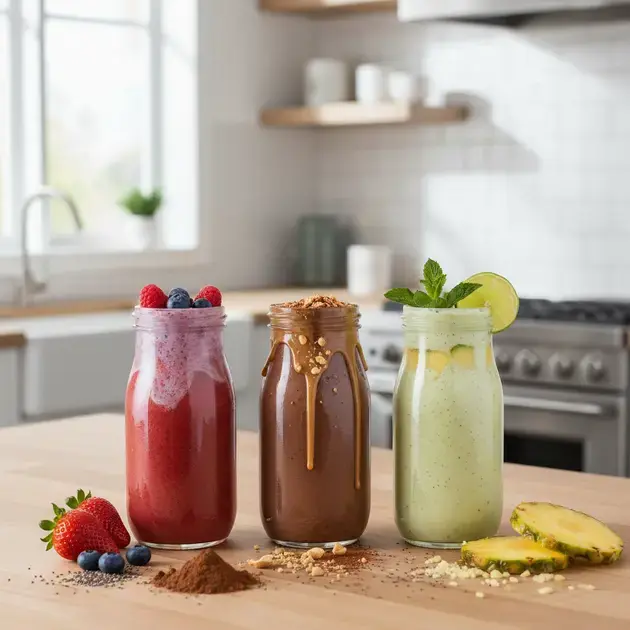 Receitas fáceis de shakes proteicos para perder peso