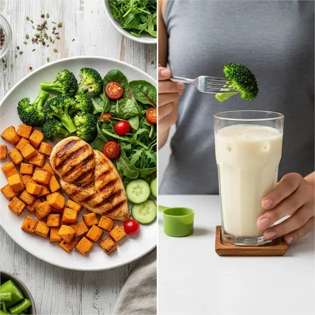 Shakes proteicos versus refeições: vantagens e riscos
