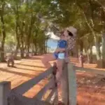 Tanikyta e a família: o look de onça que animou a Corrida Agro