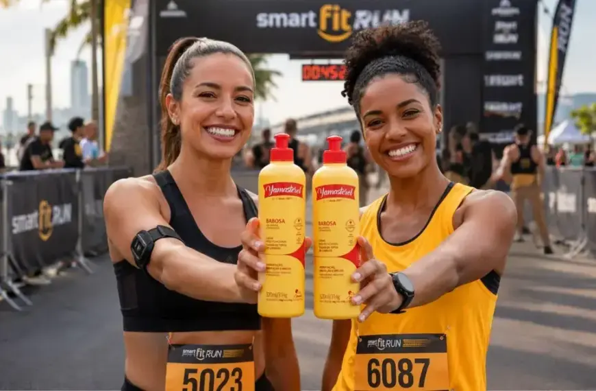 Yamasterol leva autocuidado capilar e brindes à Smart Fit Run no Rio
