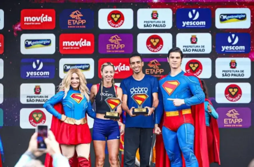 Casal vence a nova prova Supergirl & Superman Run de 15 km em estreia