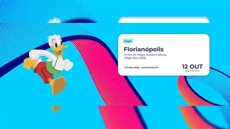 Disney Magic Run estreia em Florianópolis com corrida e caminhada em 12/10