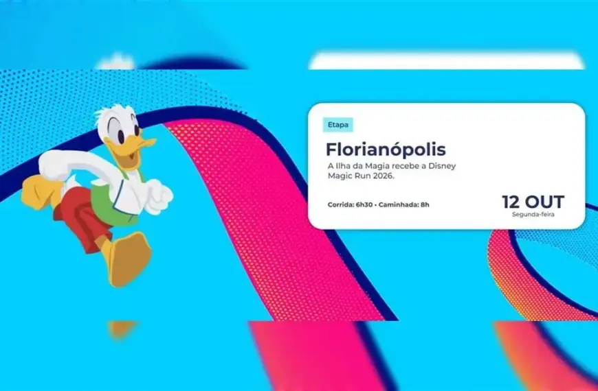 Disney Magic Run estreia em Florianópolis com corrida e caminhada em 12/10