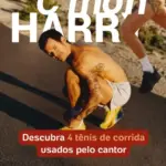 Harry Styles é visto correndo em São Paulo e mostra 4 tênis de corrida