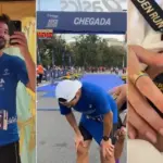 Nicolas Prattes fala de superação após corrida e homenageia Sabrina
