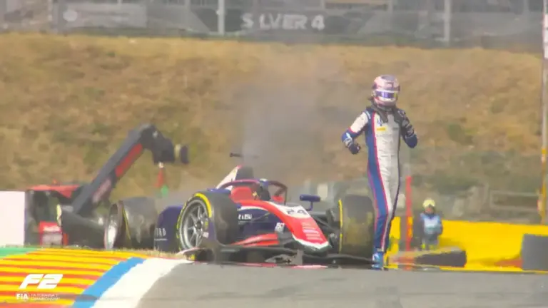 Rafael Câmara reage e vence a corrida principal da F2 em Spa — recuperação