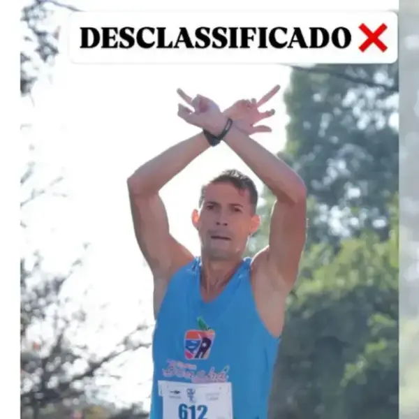 Atleta é desclassificado por gesto da Galoucura após prova em Ipatinga