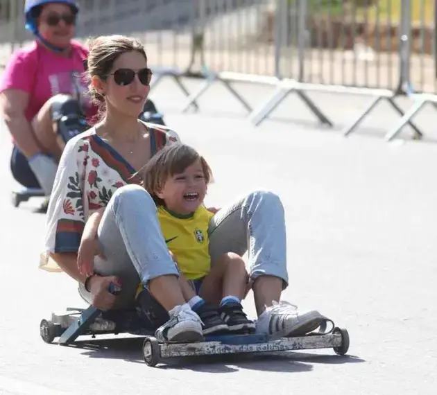 BH: corrida de carrinho de rolimã anima Avenida Assis Chateaubriand