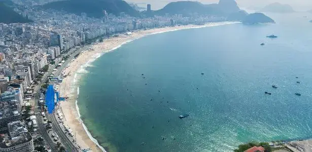 Copacabana recebe etapa da Copa do Mundo de triatlo válida para LA-2028