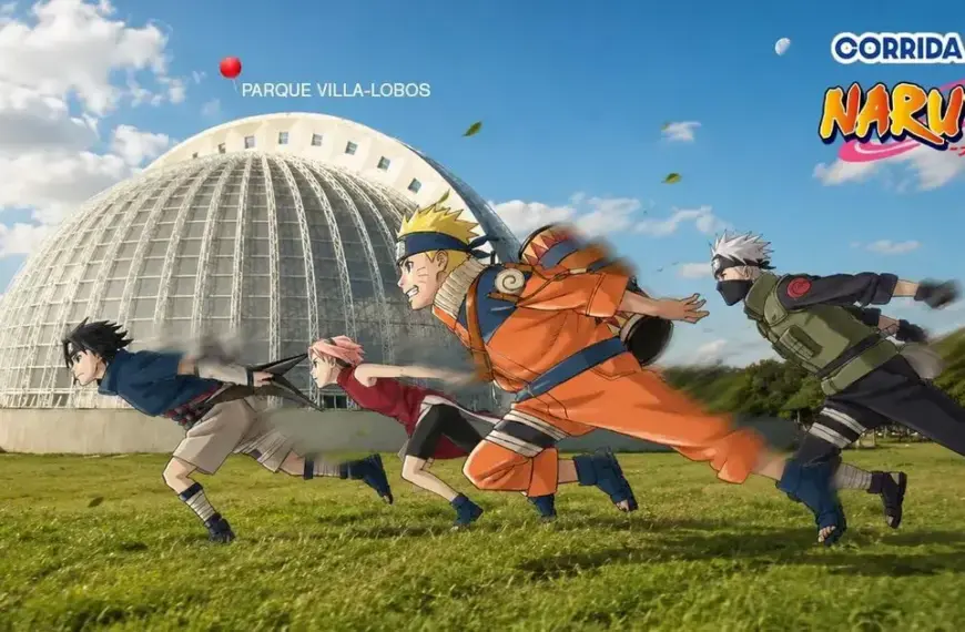 Corrida do Naruto em São Paulo: Parque Villa-Lobos recebe evento em dezembro
