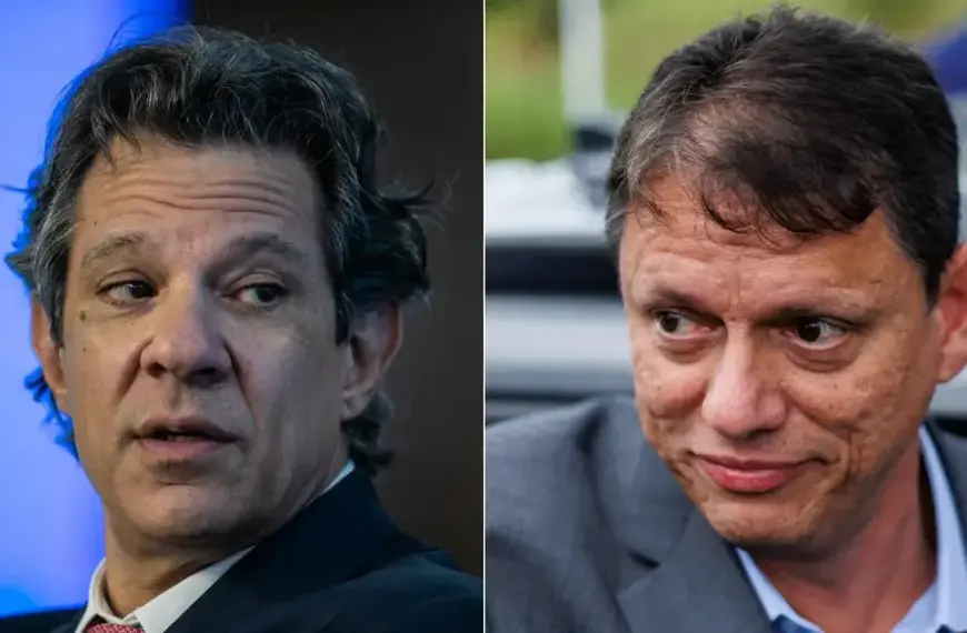 Tarcísio e Haddad transformam corrida de SP em disputa por números