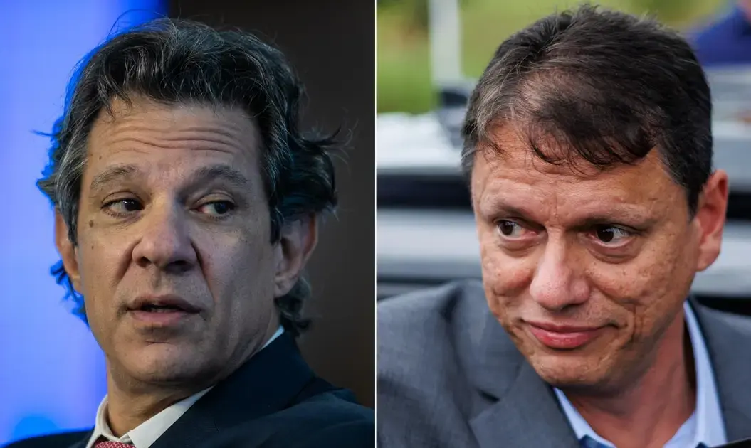 Tarcísio e Haddad transformam corrida de SP em disputa por números