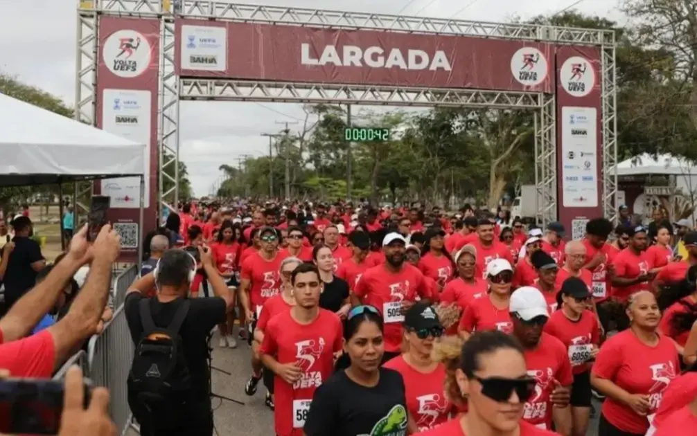 Volta da UEFS 2026: corrida com vagas prioritárias para doadores