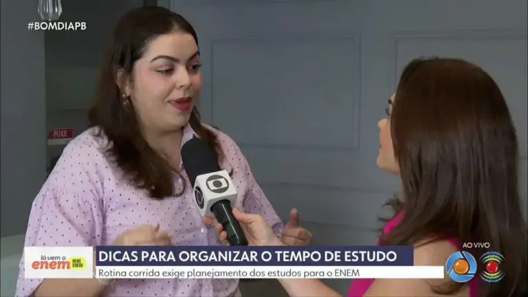 Rotina corrida: como se organizar para estudar para o Enem trabalhando